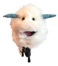 B08 * Professional White w/BlackTip Fur "Furgremlin" Muppet Style Monster Puppet - $15.00
