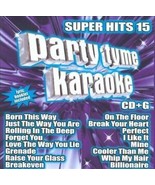 Party Tyme Karaoke: Super Hits, Vol. 15 by Karaoke (CD, Jun-2011, Sybers... - $11.99