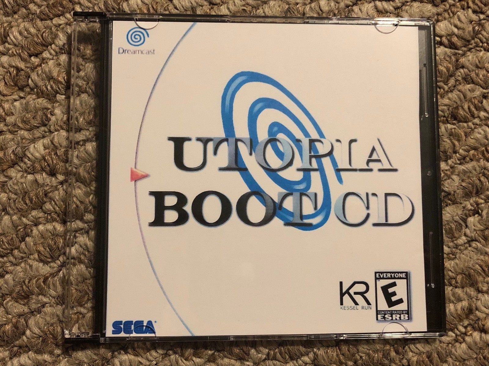 Utopia Boot CD Custom Sega Dreamcast Video Game. Boot Disc! Disk