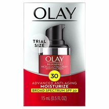 Olay Regenerist Micro-Sculpting Cream Face Moisturizer with SPF 30, Tria... - $10.39