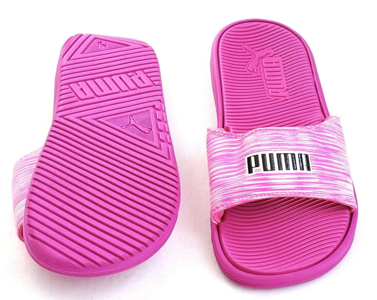 Puma Signature Pink Slip On Slide Sandals Men's NEW - Sandals & Flip Flops