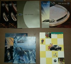Buick Auto Dealer Sales Brochures 8 from 1995 to 1998 - $49.49