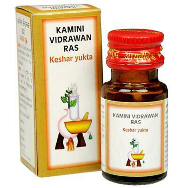 Goodcare Herbal Kamini Vidrawan Ras with ( Keshar yukta) - 10 gm.For