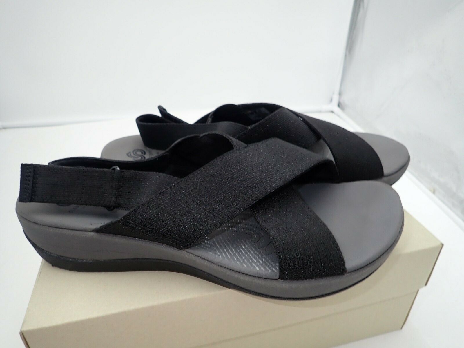 Clarks Women's Arla Kaydin Sandal 11 M Black Sandals - Sandals & Flip Flops