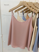 Women Summer Chiffon Tanks V-Neck Sleeveless Chiffon Tops Summer Wedding Tops  image 6