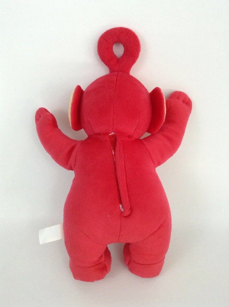 red teletubby toy