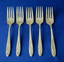 5 Oneida Community Adam 1917 Salad Forks - $14.85