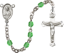 Rosary - 4mm Fire Polished Crystal Rosary image 10