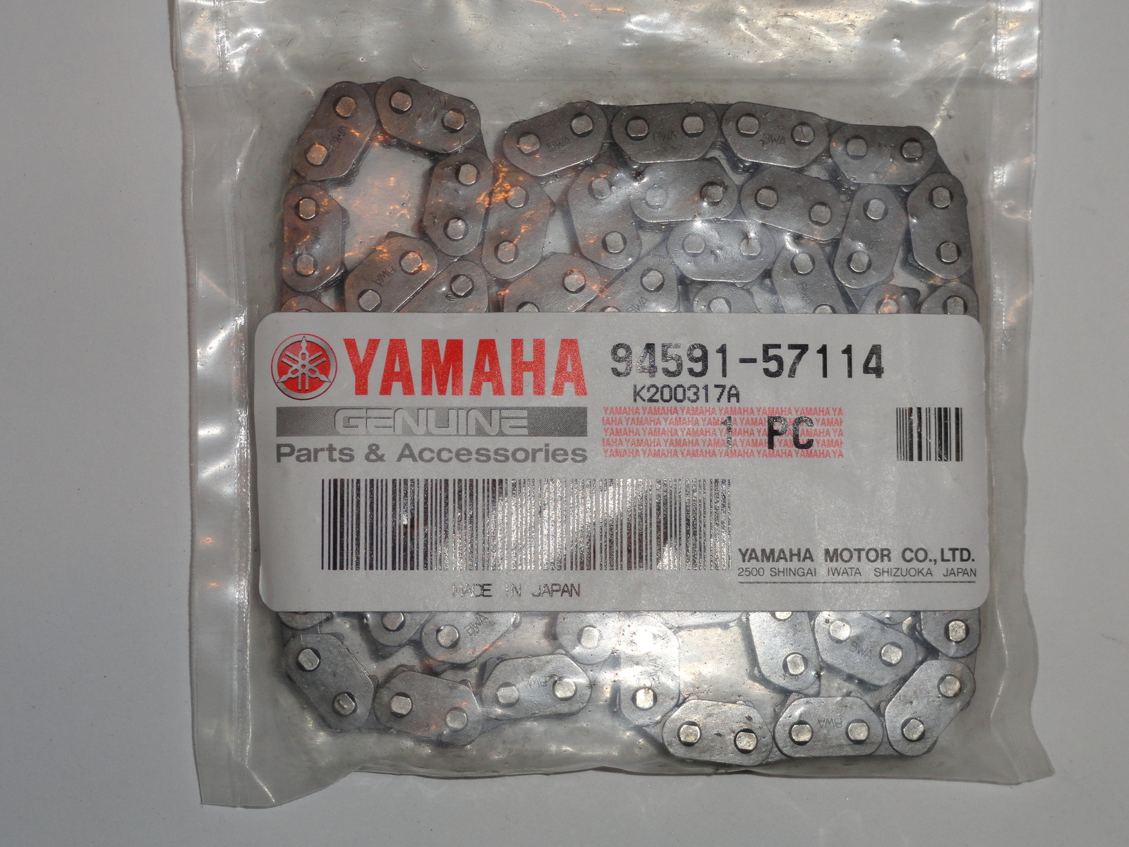 Cam Timing Chain OEM Yamaha YZ250F YZ250FX 1421 WR250F 1521 YZ WR