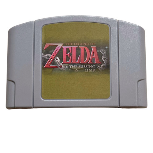 The Legend of Zelda The Missing Link Game Cartridge For Nintendo 64 USA Version