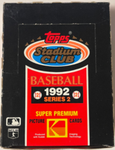 1992 Topps Stadium Club Series 2 MLB Baseball Wax Box- 36 Packs/15 Cards... - $29.95