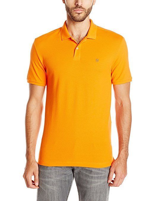 Image of Victorinox Men's VX Polo, Bright Orange, Medium
