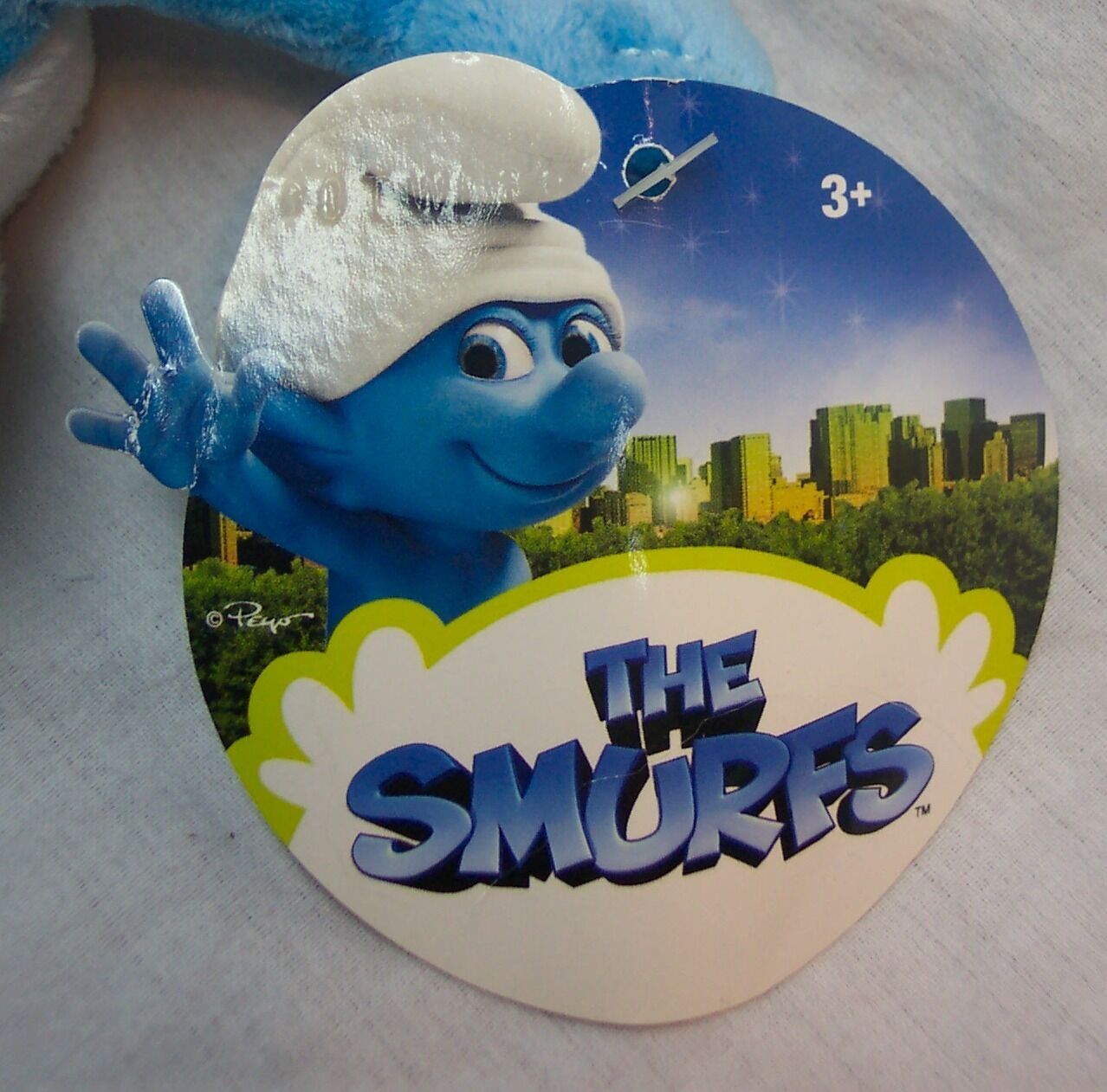 grouchy smurf plush