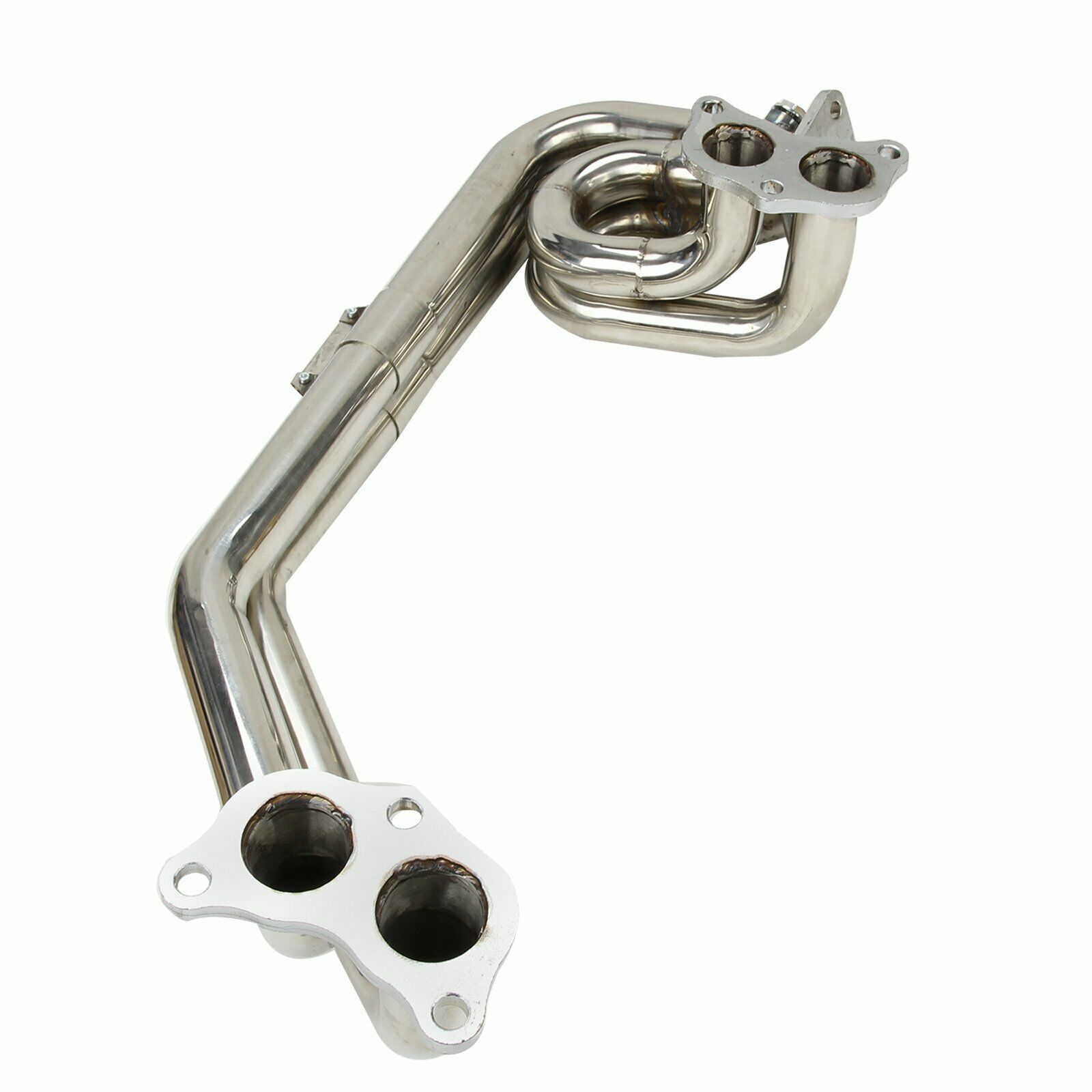 FOR 08 17 SUBARU IMPREZA WRX STI EJ25 2PC MANIFOLD HEADER UP PIPE UPPIPE EXHAUST Exhaust