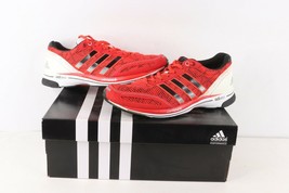 New Adidas Adizero Adios 2 Jogging Running Shoes Sneakers Red Womens Size 7 - $138.55