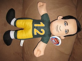 Aaron Rodgers Quarterback Nfl Green Bay Packers New Licensed Plush 15" Sugar Loa - $9.99