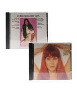 Cher 2 CD Bundle Love Hurts 1991 Greatest Hits 1972-1990 - $9.97