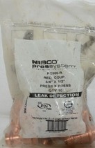 Nibco Press System Reducer Coupler 3/4 Inch X 1/2 Inch 9001300PC 10 Per Bag image 1