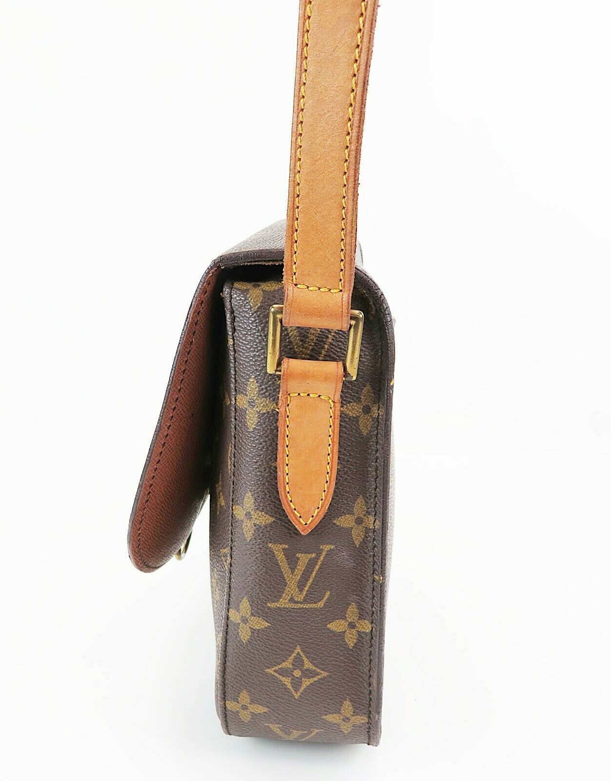 Authentic LOUIS VUITTON Saint Cloud GM Monogram Shoulder Bag #36448 - Women&#39;s Bags & Handbags