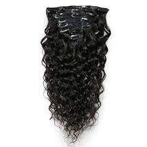 Loose Wave Clip In Human Hair Extension Full Head Brazilian Remy Hair Clips In T - $116.82