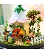 Assemble DIY Doll House Toy Wooden Miniature Doll Houses Miniature Dollhouse toy - £31.35 GBP