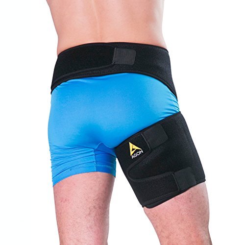 Agon_25C2_25AE Groin Support Hamstring Compression Orthotics, Braces