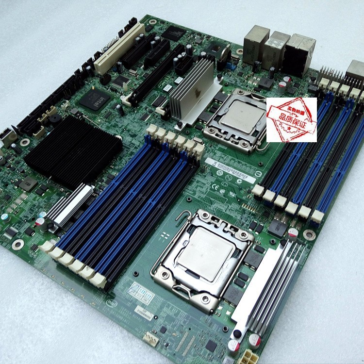 Intel S5520SC S5520SCR Chipset-Intel 5520 Socket-Dual LGA1366 DDR3 Server  Board