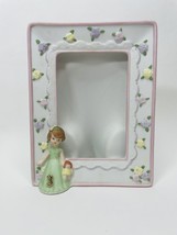 Enesco Growing Up Birthday Girls Ceramic Picture Frame 3 Years No Frame ... - $12.99