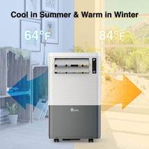 Portable Air Conditioner With Heater Dehumidifier Fan Thermostat 14,000 ... - $629.99