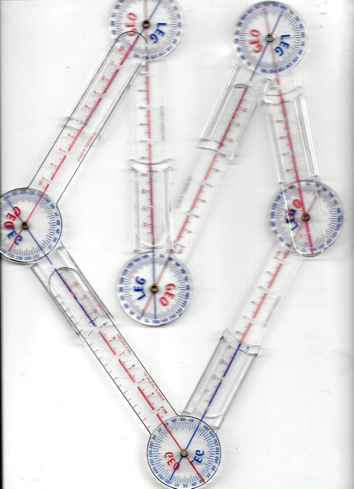 GeoLeg Math Tool / Manipulative Protractor / and 50 similar items