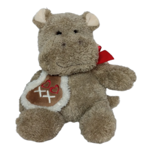 Dan Dee Collectors Choice Valentine Hippo Heart Plush Stuffed Animal 201... - $21.78