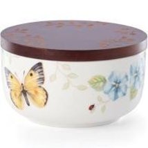 Lenox Butterfly Meadow Blue Geranium Candle - $42.00