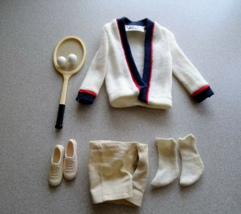 Vintage 1962-63 Mattel Tagged Ken &quot;Time for Tennis&quot; Outfit - $28.99