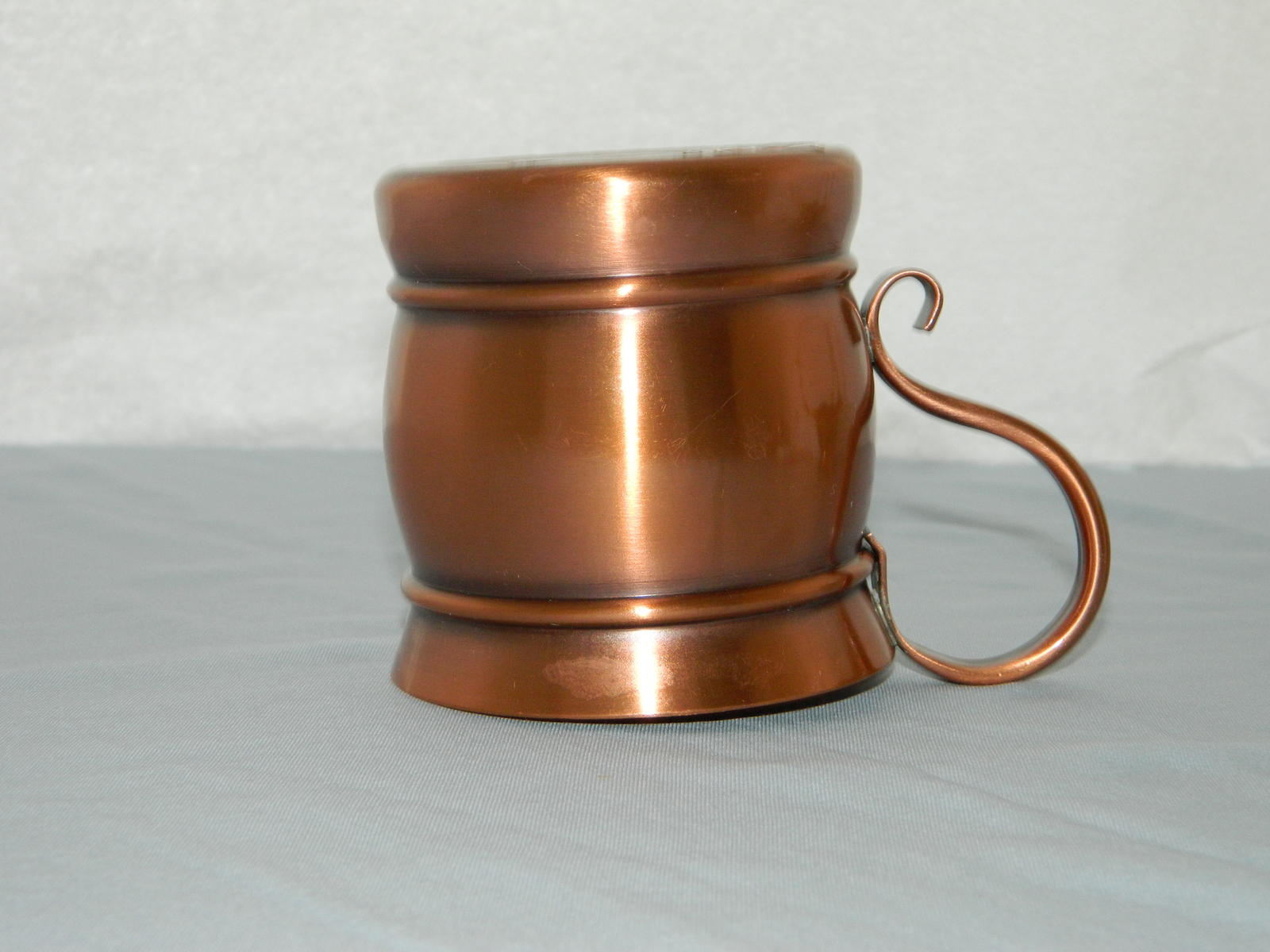 Gregorian Coffee Mug Solid Copper Made in USA 10 oz Copper