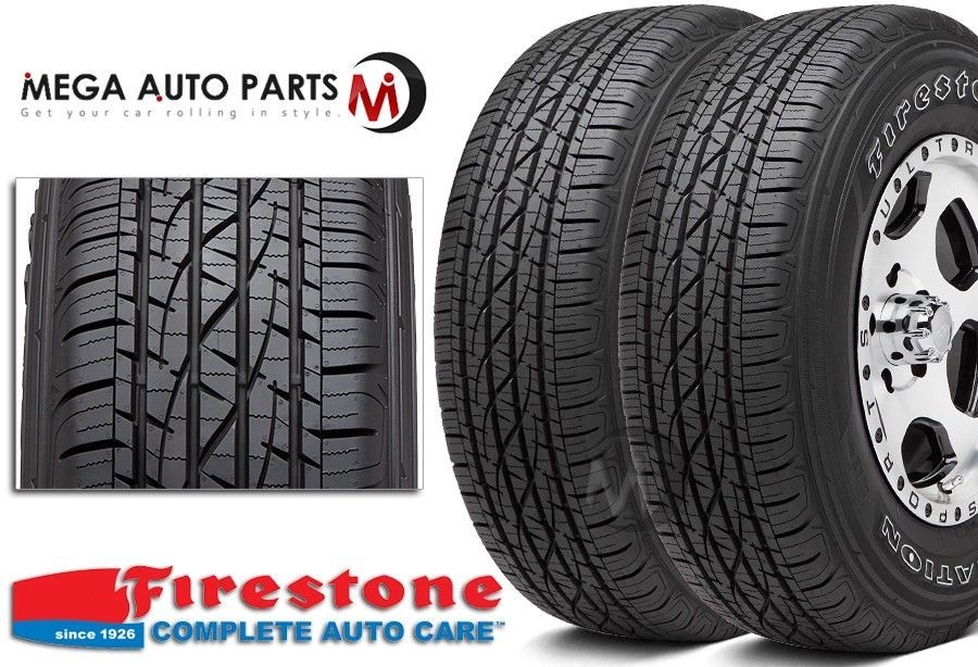 2 X Firestone Destination LE 2 P275/55R20 111H All Season Tires - Tires