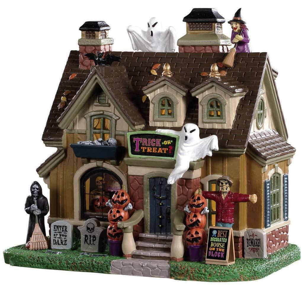 NEW 2019 Lemax Spooky Town Lighted House Spooky Winner Halloween ...