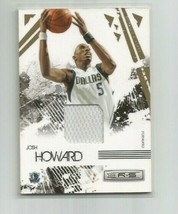 Josh Howard (Dallas Mavericks) 2009-10 Panini R&S Gold Relic Card #18 & #171/250 - $9.49
