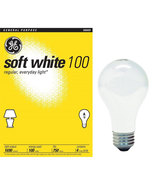 New GE 41036 100-Watt A19, Soft White - $14.99