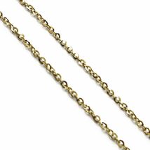 18K YELLOW GOLD NAME NECKLACE, BEATRICE, AVAILABLE ANY NAME, ROLO CHAIN image 4