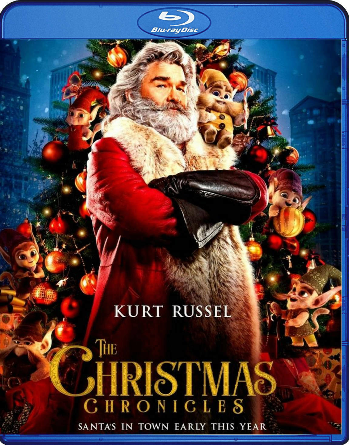 The Christmas Chronicles NEW BluRay Disc DVD, HD DVD & Bluray