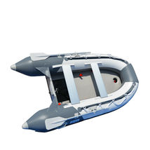 BRIS 9.8 ft Inflatable Boat Dinghy Yacht Tender Fishing Raft Pontoon W/Air Floor image 4