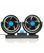 Excoup Double-Headed Vehicle Fan - $25.99