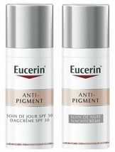 Eucerin Anti-Pigment KIT : Day cream SPF 30 and Night Cream reduce brown... - $111.11