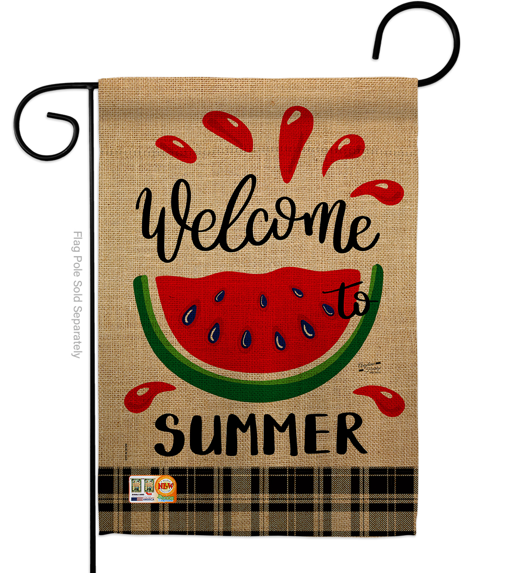 Watermelon Summer - Impressions Decorative Garden Flag G135214-BO