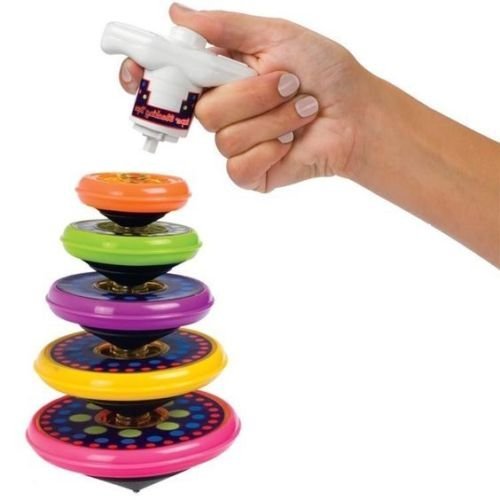 stacking spinning tops