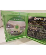 XBOX ONE VIDEO GAME FIFA 15 SOCCER GAME DISC &amp; BOX  NO MANUAL - $3.47