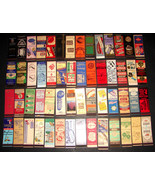 102 1930-1950s MATCH COVERS Bar Cafe Restaurant Hotel Drug Store Bank Fl... - $84.99