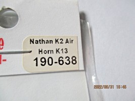 Cal Scale # 190-638 Nathan K2 Air Horn K13. 1 Each. HO-Scale image 2