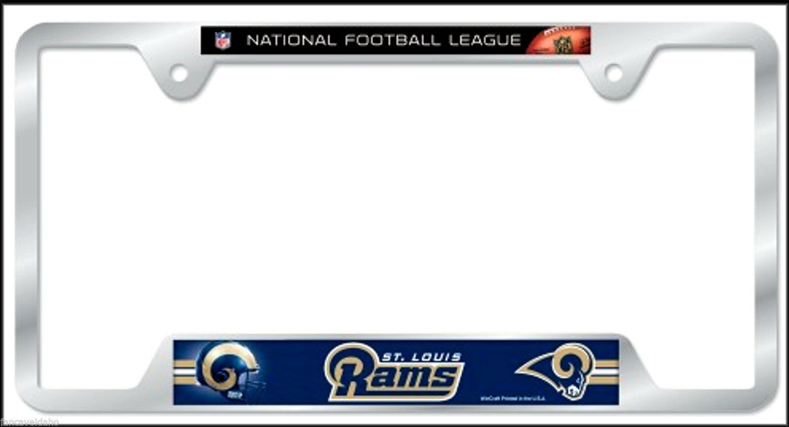 NFL St Louis STL Rams Heavy Duty Chrome and 34 similar items