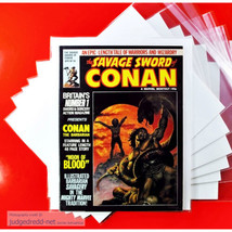 Marvel Savage Sword of Conan Comic Bags and Boards Size3 for UK Comics x 25 ! - $27.69